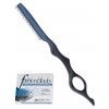 KIEPE Professional ERGOS Razor set + 10 blades - efilační břitva, seřezávač vlasů