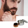 Beard Brush SL1600 Kulatý dřevěný kartáč na vousy, kančí štětiny - průměr 65mm