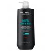 GOLDWELL Dualsenses Men Hair And Body Shampoo 1000ml - šampon a sprchový gel pro muže