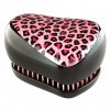 TANGLE TEEZER Compact Pink Kitty - kompaktní kartáč na rozčesávání vlasů - růžový leopard