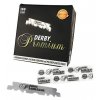 DERBY Premium Ceramic Platinum Single Edged Blades 100ks - poloviční žiletky