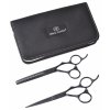 OLIVIA GARDEN SilkCut PRO SHEAR KIT Matt Black 5,75' + 6'35T  - sada nůžek pro praváky