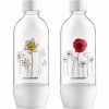 SODASTREAM Jet 1l KVĚTINY V ZIMĚ Duo Pack náhradní praktická plastová láhev na sodu - 2ks