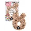 INVISIBOBBLE Kids SPRUNCHIE Teddy - Plyšová dětská ozdobná gumička s oušky - hnědá