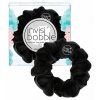 INVISIBOBBLE SPRUNCHIE True Black - Látková gumička do vlasů - černá