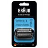 BRAUN Series 5-6-53B Shaver Head Black - náhradní holicí hlavice pro strojky Series 5 a 6 - černá