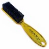 BARBERCO Fade Brush GOLD - čisticí kartáček s rukojetí na odstranění vlasů - zlatý