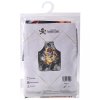 Pánská barber zástěra Barbertime Smoky Pro Barber Apron černá 2