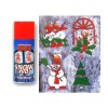 CHRISTMAS TRADITIONS Snow Spray Red 150ml - vánoční dekorativní sníh ve spreji - červený