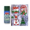 CHRISTMAS TRADITIONS Snow Spray Green 150ml - vánoční dekorativní sníh ve spreji - zelený