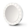 ECOMED CM-20E Selfie Mirror - kompaktní selfie zrcadlo s LED osvětlením - průměr 9cm
