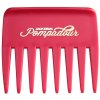 Hřeben na vlasy JACK DEAN Pompadour comb - vínový