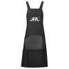Barber zástěra JRL-REC02 Eco-friendly stylists' apron - černá