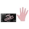 Růžové profesionální nitrilové rukavice L3VEL3 Nitrile gloves