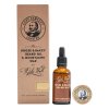 Sada oleje na vousy a vosku na knír CAPTAIN FAWCETT Ricki Hall's Booze and Baccy Oil & Wax gift set