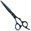 Kadeřnické nůžky MR. MUSTACHE Craft Black Blue