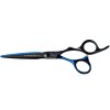 Kadeřnické nůžky MR. MUSTACHE Craft Black Blue 1