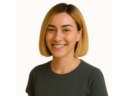 Paruka z pravých vlasů Lace blond s tmavým odrostem