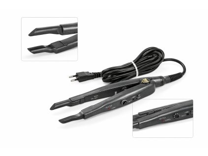 tavici kleste na keratin bily podklad detail