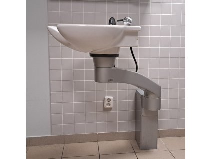 Otočný kadeřnický mycí box s napojením na stěnu 360°- Contura Mono Wall