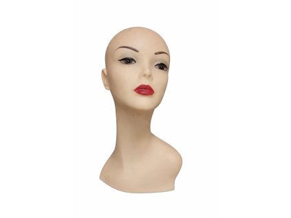 plastova hlava na paruky