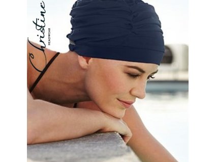 šátek plavecká čepice jako vlasová náhrada