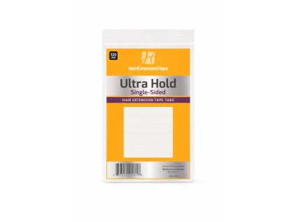 Jednostranné pásky Ultra Hold Hair – 12 transparentních štítků na prodloužení vlasů