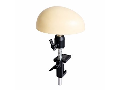 Hlava na pruky a vlasové systémy velké, bez svorky