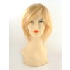 Paruka z evropských vlasů, barva světlá blond.