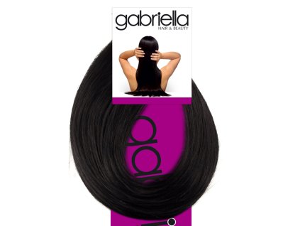 52 clip in 50cm 115g odtien 1 cierna