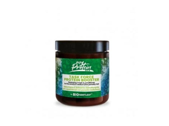 BIO GENTLEAF PŘÍRODNÍ MULTIFUNKČNÍ PROTEINOVÝ BOOSTER TASK FORCE (PRO JEMNÉ NEBO NÍZKOPORÉZNÍ VLASY) 250 ML