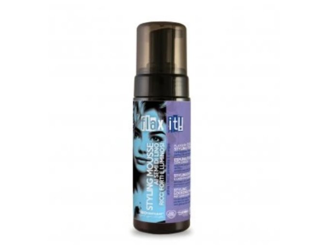 BIO GENTLEAF FLAX IT! STYLINGOVÝ PĚNA S LNĚNÝM SEMÍNKEM 150 ML