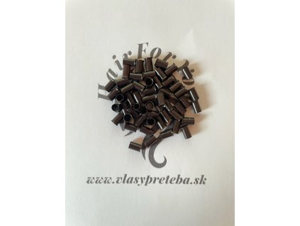 Eurolock trubičky tmavohnedá