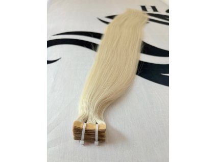 50-55cm Tape in vlasy na predĺženie blond