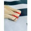 40cm Tape in vlasy na predĺženie ash blond
