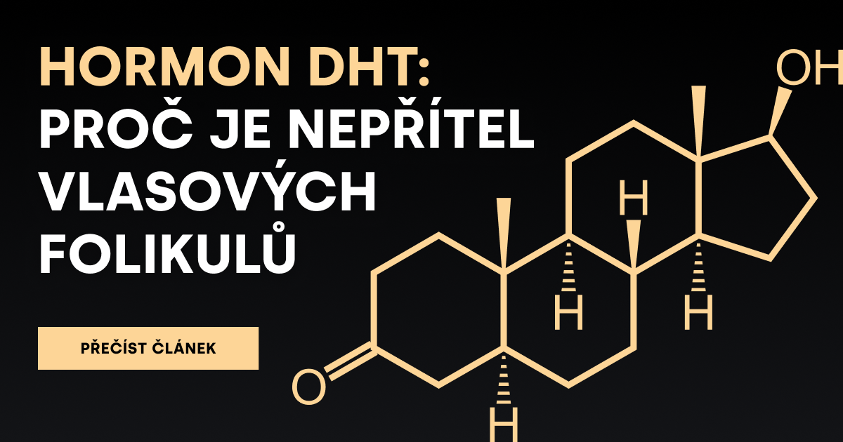 Hormon DHT: proč je nepřítel vlasových folikulů
