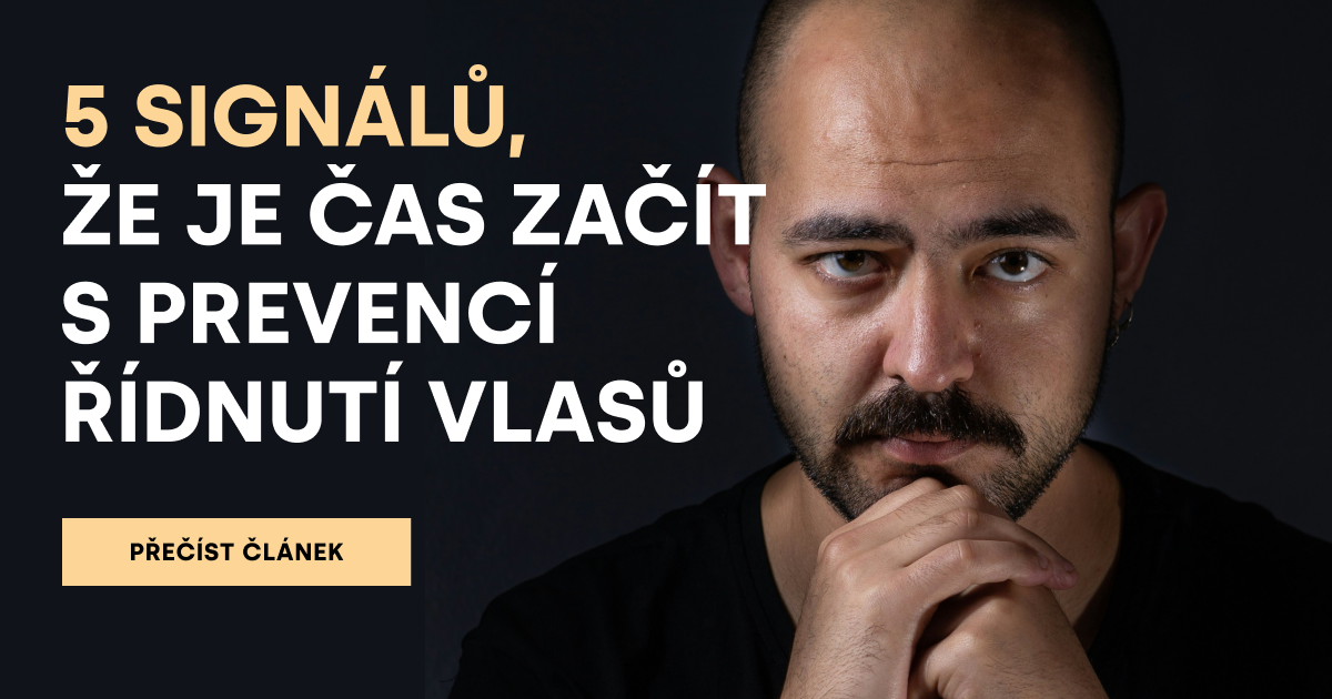 5 signálů, že je čas začít s prevencí řídnutí vlasů