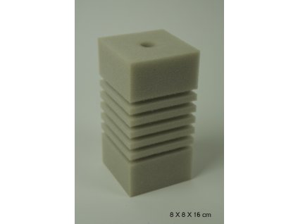 Filtační molitan 8*8*16 cm