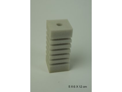 Filtační molitan 5*6*12 cm