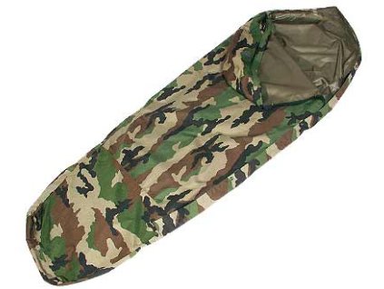 Membránový bivakovací vak (Flecktarn, Woodland, Oliv)