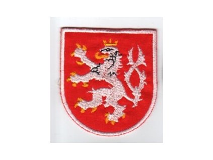 Nášivka Český lev - oblý