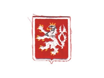 Nášivka Český lev hranatý