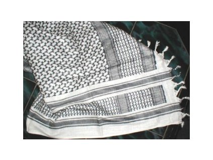 Šátek SHAMAG bílý (shemag)