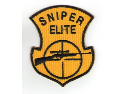 Nášivka Sniper Elite (žlutá)