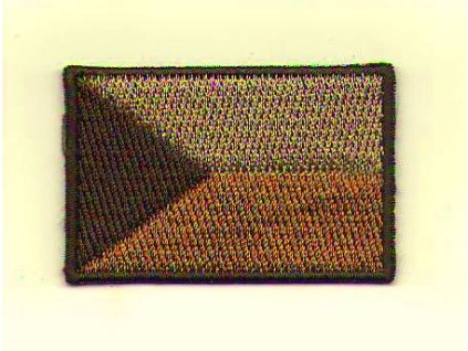 Nášivka Vlajka ČR velká - bojová/pouštní