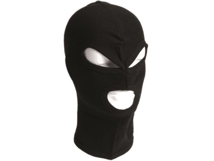 Taktická kukla tříotvorová, černá