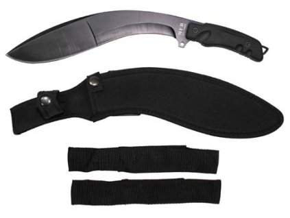 Nůž/mačeta KUKRI černá MFH