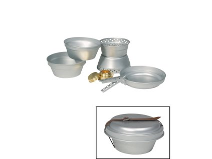 Souprava ALU na vaření do přírody