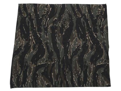 Šátek vojenský BANDANA Tiger Stripe, 53 x 53 cm