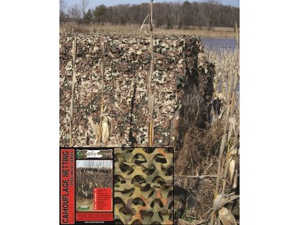 Maskovací síť jednotlivce RECON 2,2x3m Flecktarn